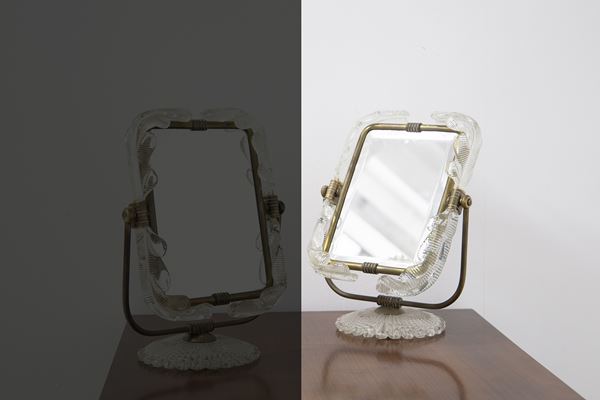 Ercole Barovier - Pair of table mirrors