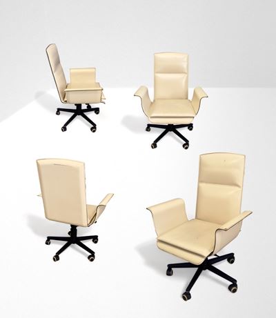 Quattro Poltrone da Ufficio