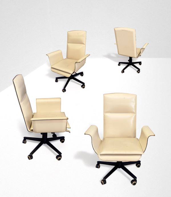 Luca Scacchetti - Four Office Armchairs