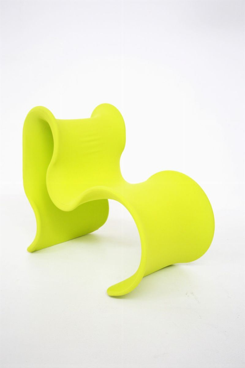 Gianni Pareschi Poltrona Fiocco Acid Green per Busnelli