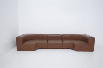 Divano Vintage Modulare in Similpelle