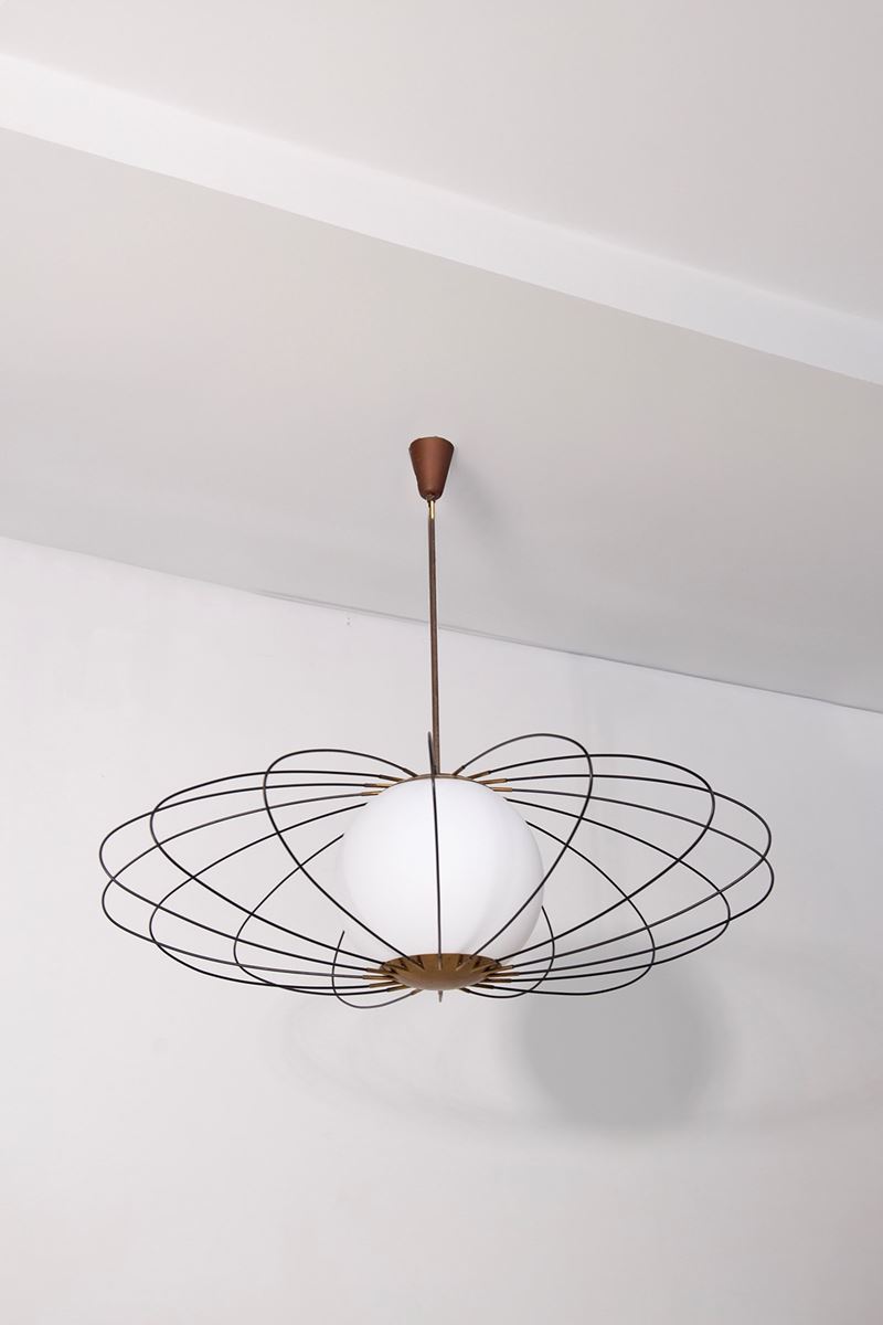 Lampadario Angelo Lelii Arredoluce