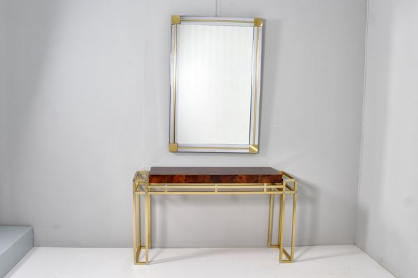 Manifattura Italiana - Console table with mirror