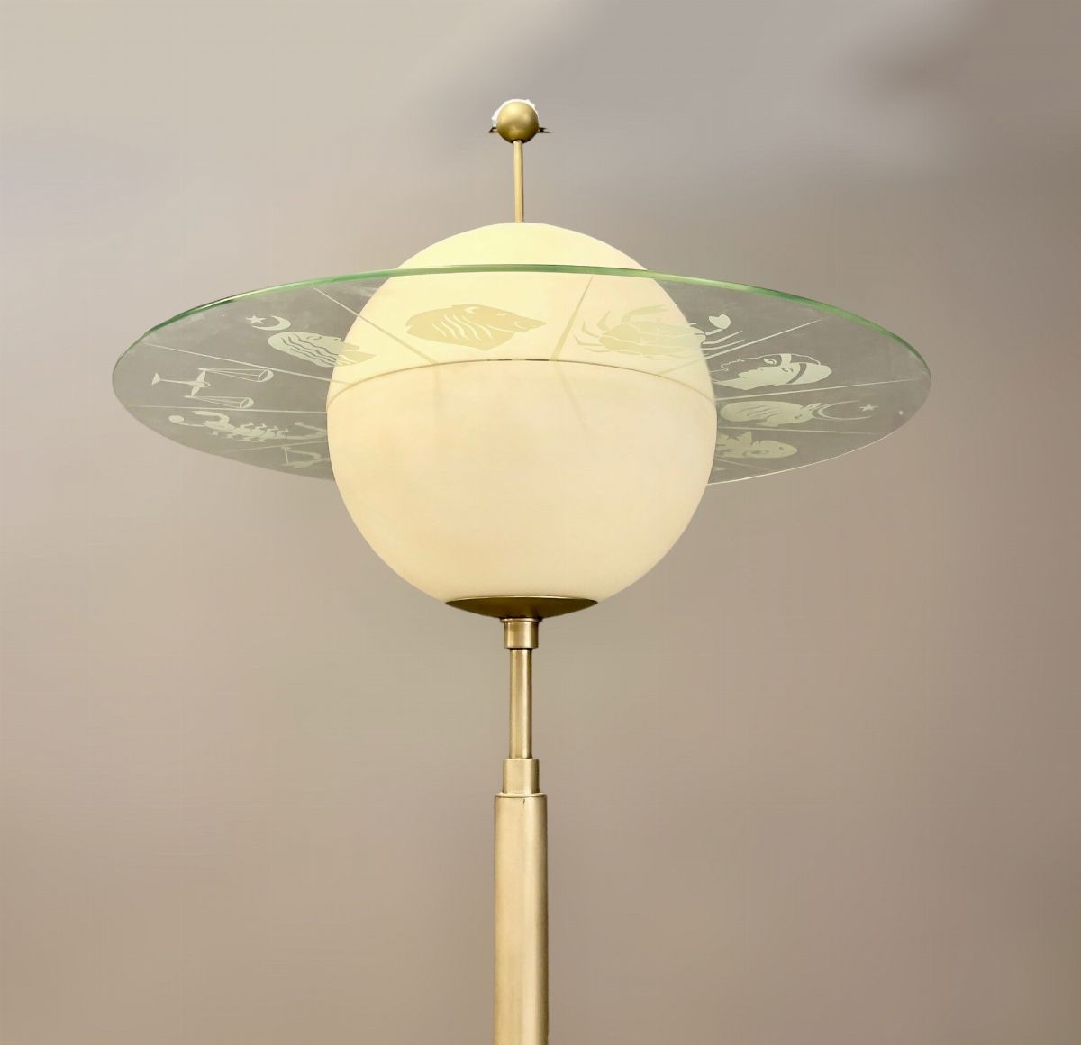 Lampada da terra vintage