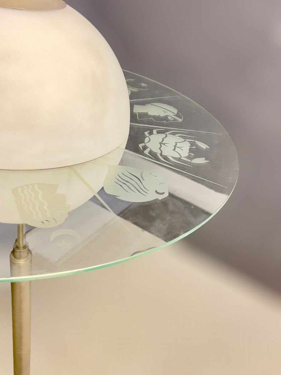 Lampada da terra vintage