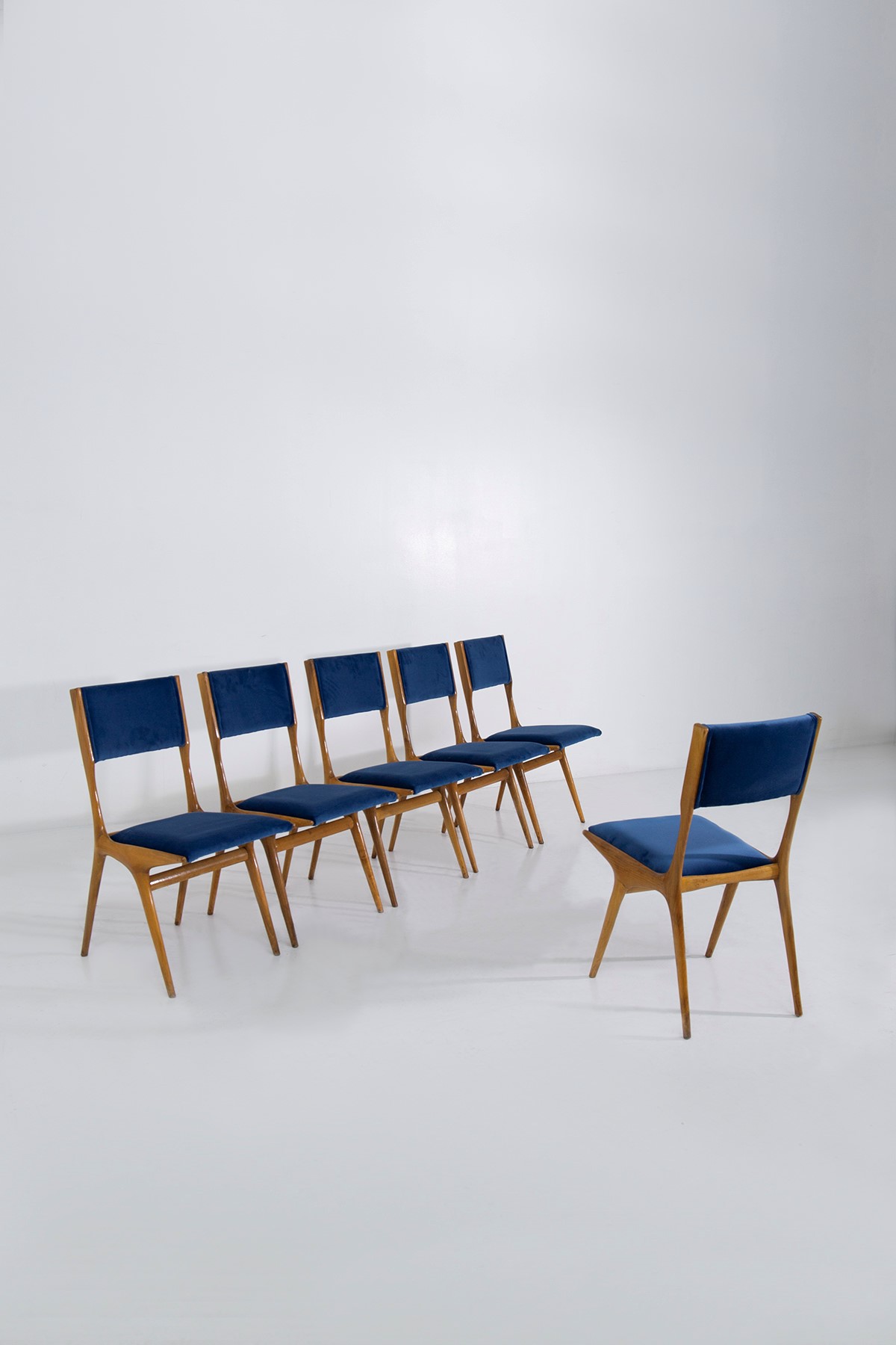 Carlo De Carli : Carlo de Carli chair set  - Auction The Great Beauty - LTWID Auction House