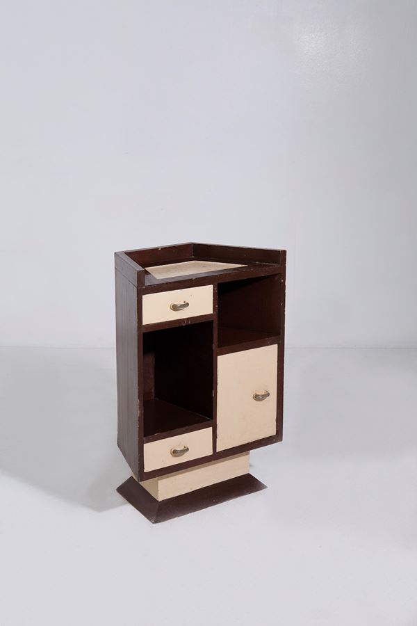 Manifattura Italiana - Piccola credenza periodo Futurista