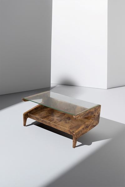 Tavolino in Radica Gio Ponti