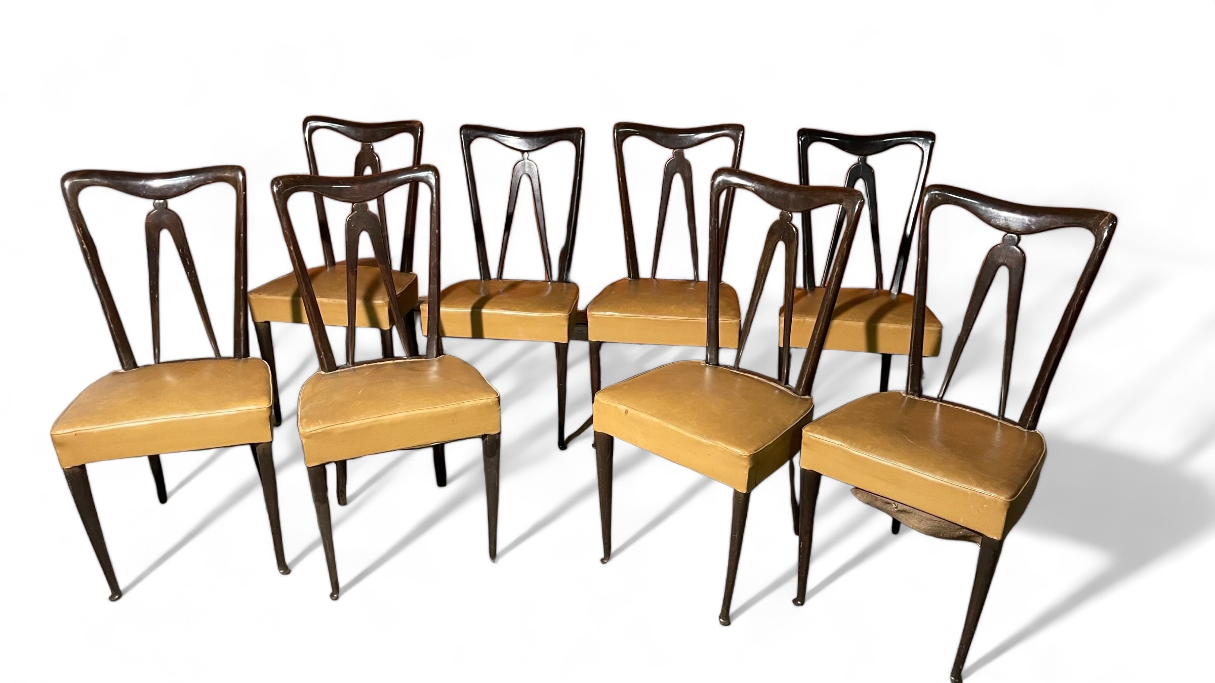 Set of eight chairs Paolo Buffa  - Auction Summer Bid Chance - LTWID Auction House