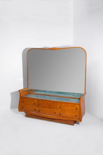 Cassettiera in Radica di A. Valzania