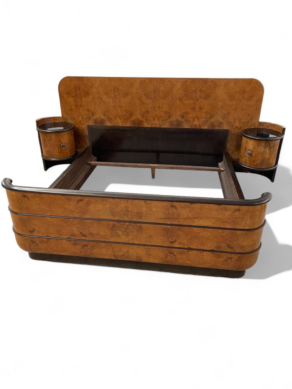 Art Deco double bed  - Auction The Great Beauty - LTWID Auction House