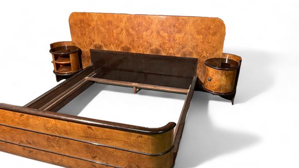Art Deco double bed