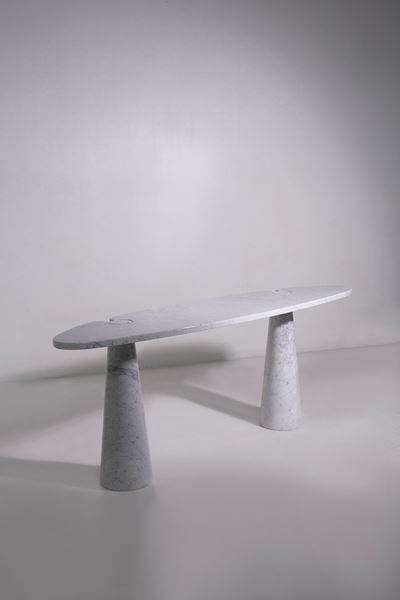 Console in Marmo Bianco