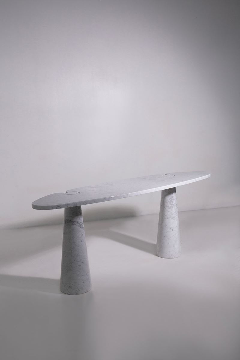 Angelo Mangiarotti - Console in Marmo Bianco