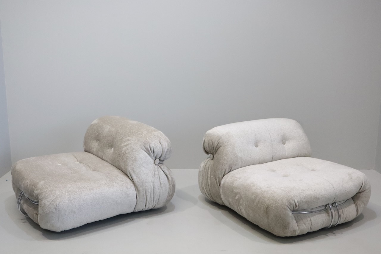 Afra &amp; Tobia Scarpa : Soriana Armchairs for Cassina  - Auction The Great Beauty - LTWID Auction House