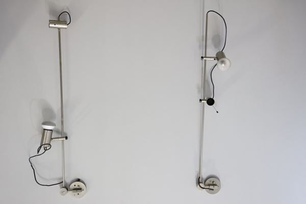 Tito Agnoli - Pair of Oluce wall lamps