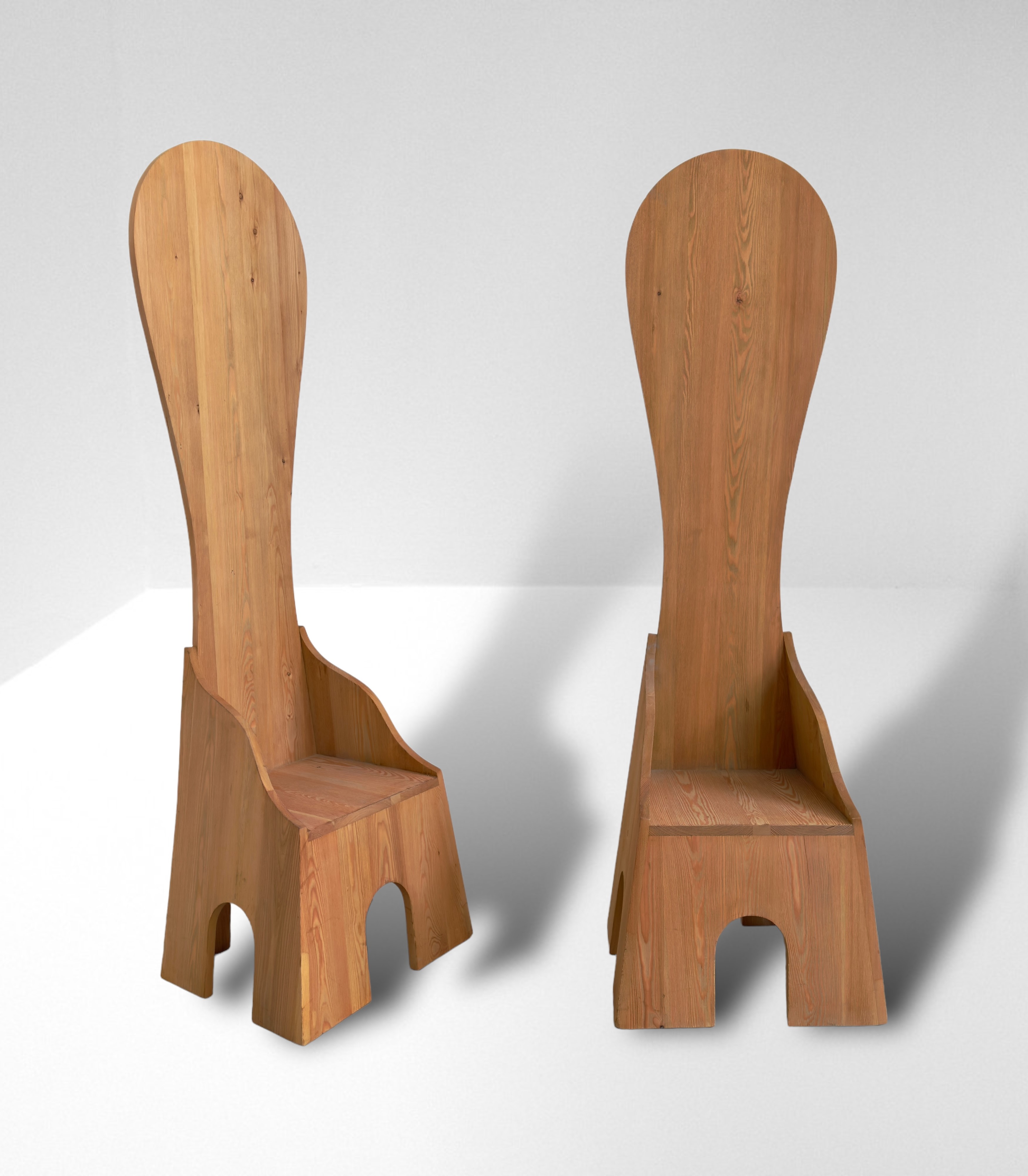 Due sedie modello Sedia Alta