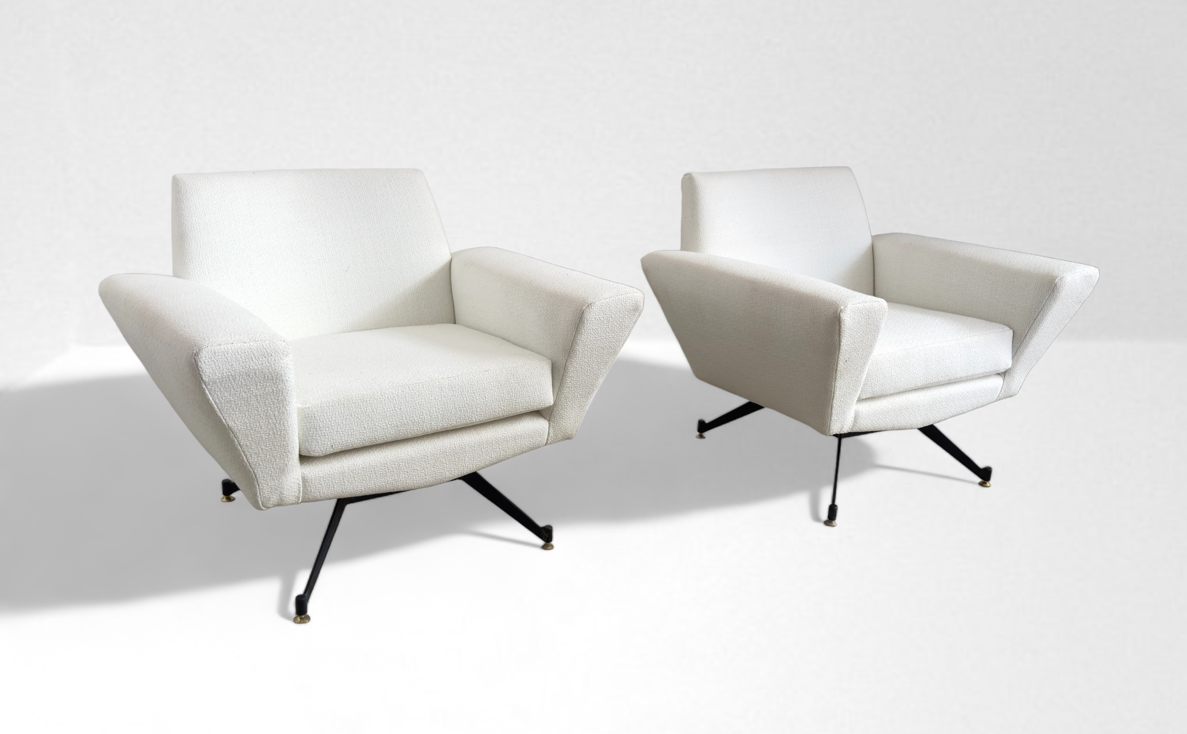 Lenzi Quarrata : Pair Armchairs  - Auction The Great Beauty - LTWID Auction House