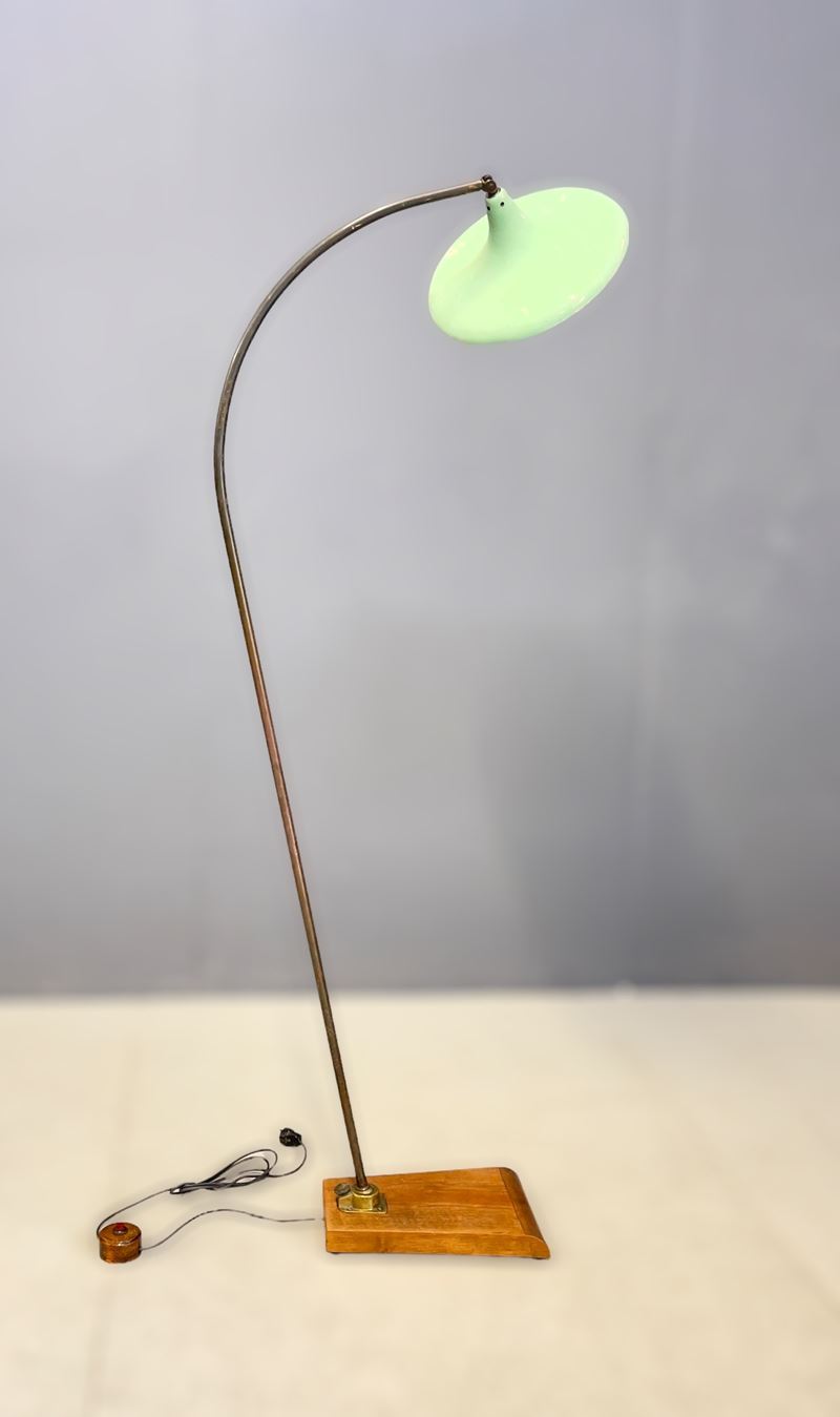 Lampada da terra vintage