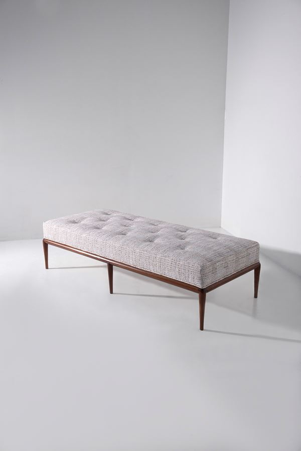 Gibbings T.H. Robsjohn - Cotton bench by Gibbings