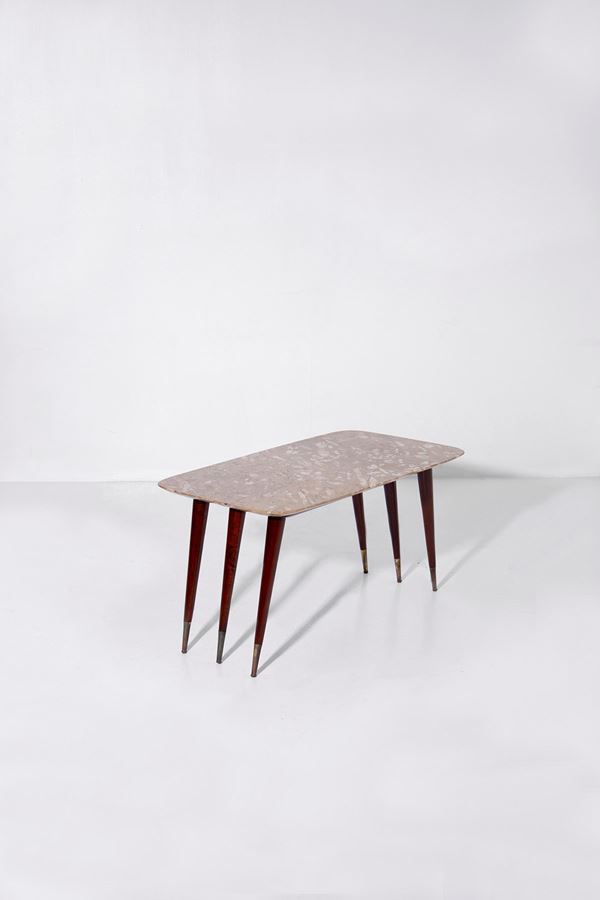 Giuseppe Scapinelli,Melchiorre Bega - Marble coffee table Attr.