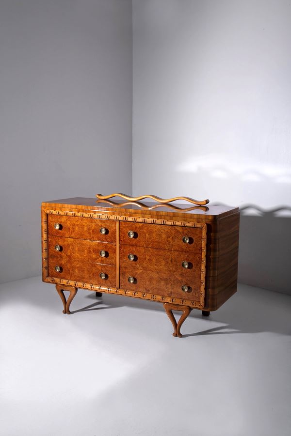 Paolo Buffa - Italian chest of drawers Attr. a Paolo Buffa