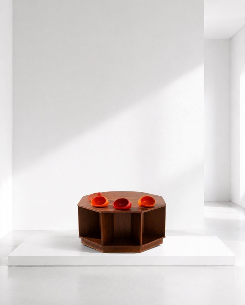 Vittorio Gregotti - Tavolino Bar con Ceramiche
