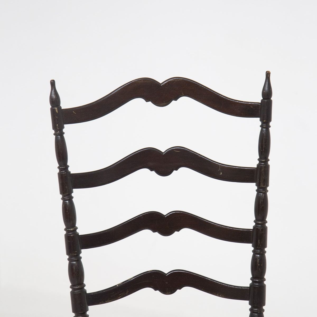 Vintage Chair Chiavarine in Wood And Wool