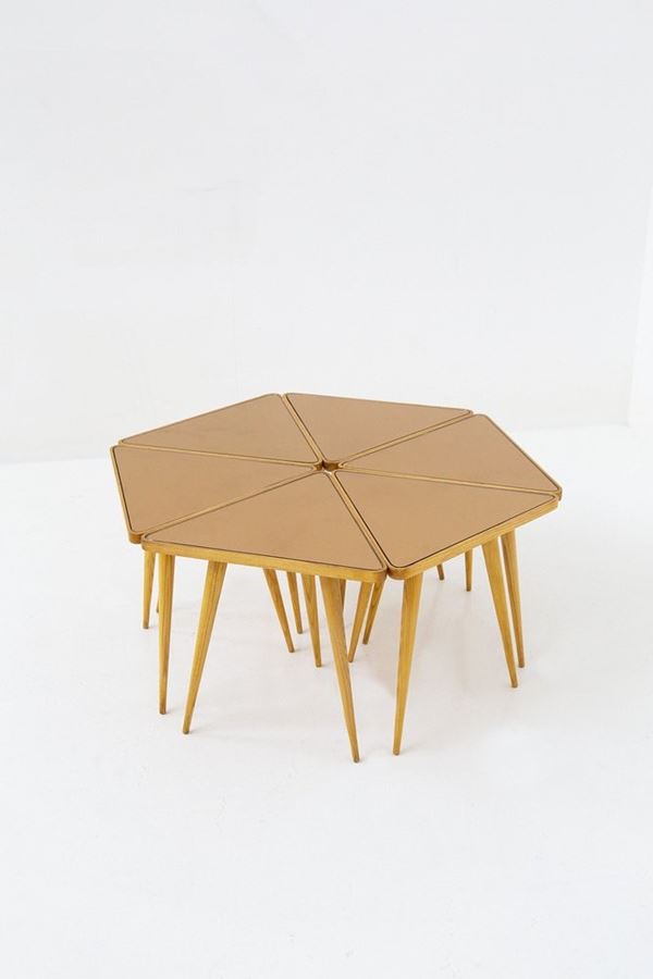 Paolo Buffa - Small tables attr. to Paolo Buffa