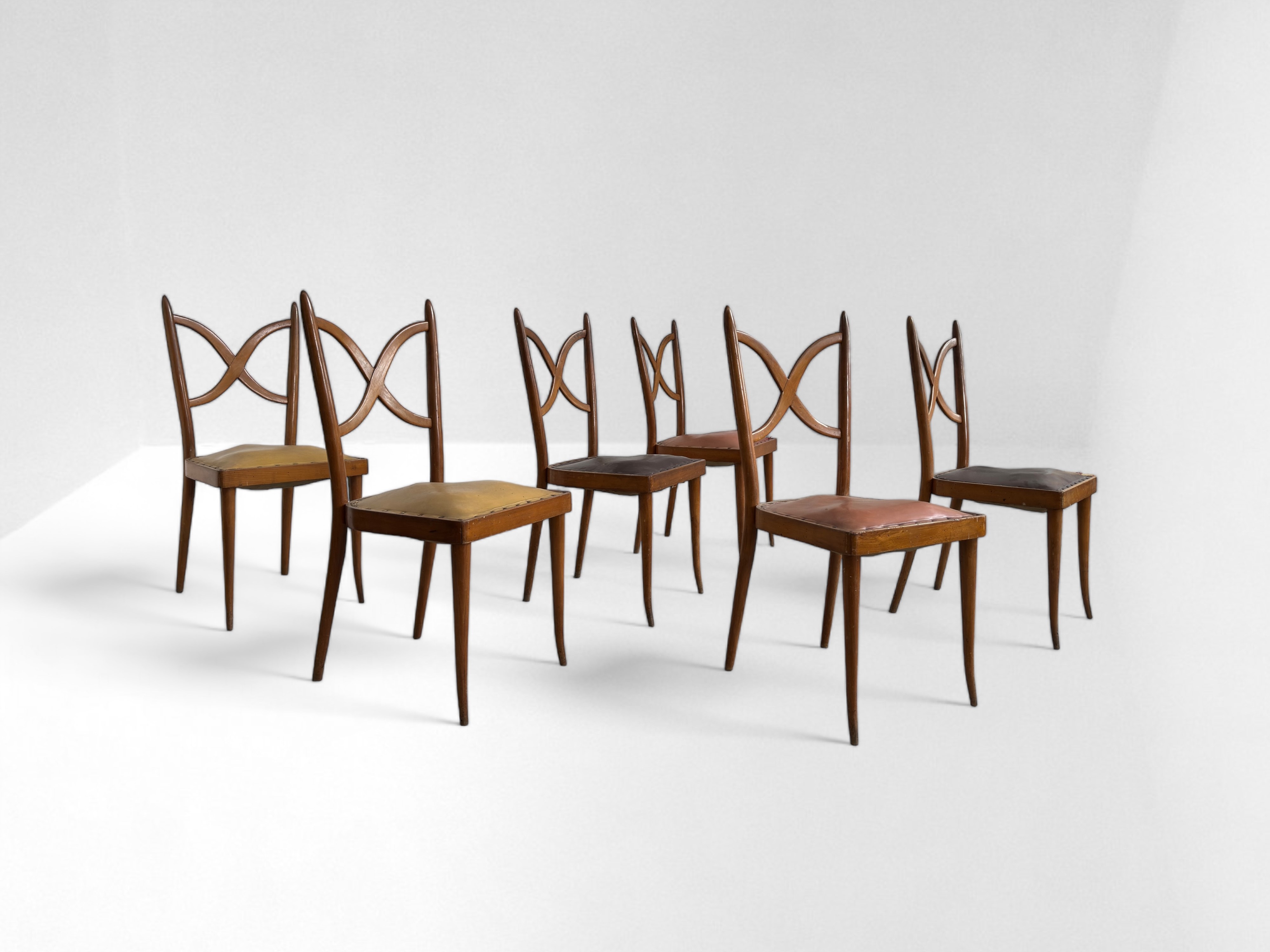 Paolo Buffa : Six Chairs  - Auction Summer Bid Chance - LTWID Auction House