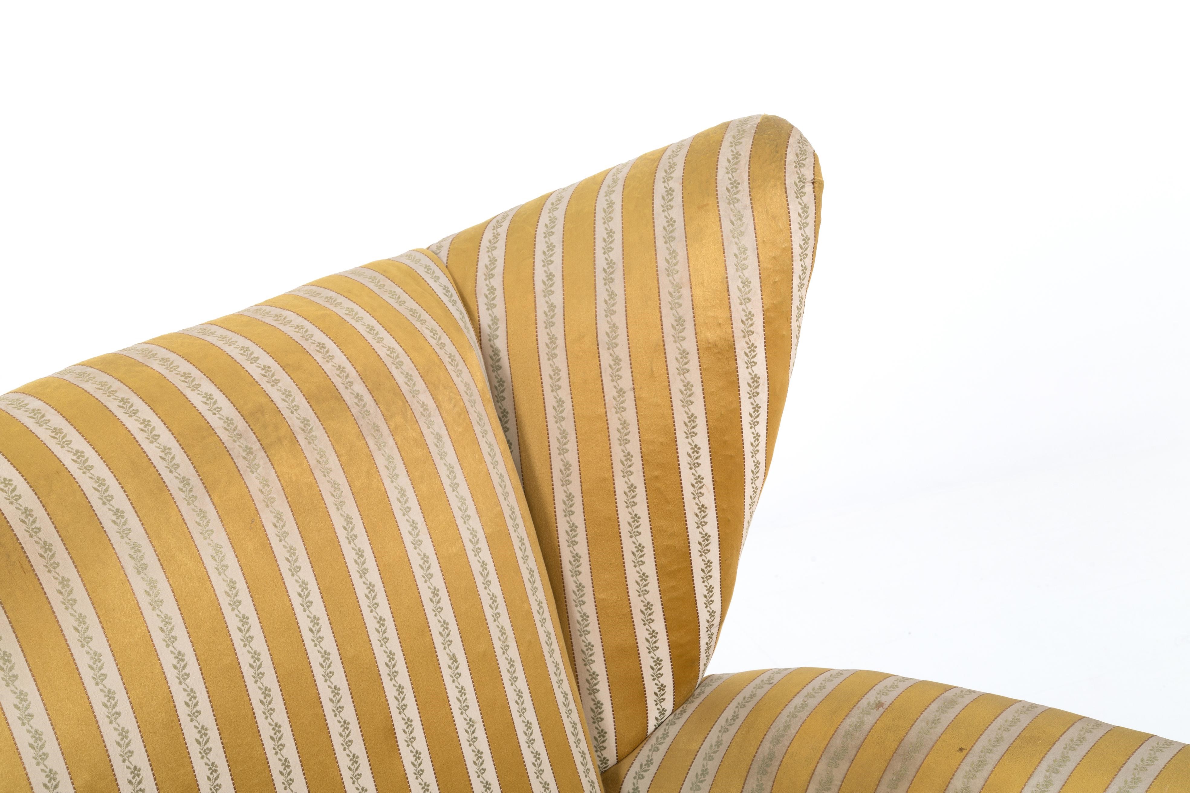 PAOLO BUFFA. Three seater sofa in original fabric