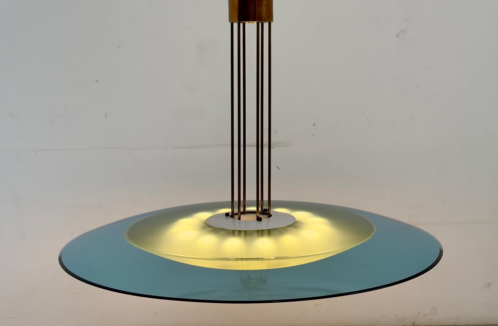 Max Ingrand - Lampada a Sospensione Mod. 1498