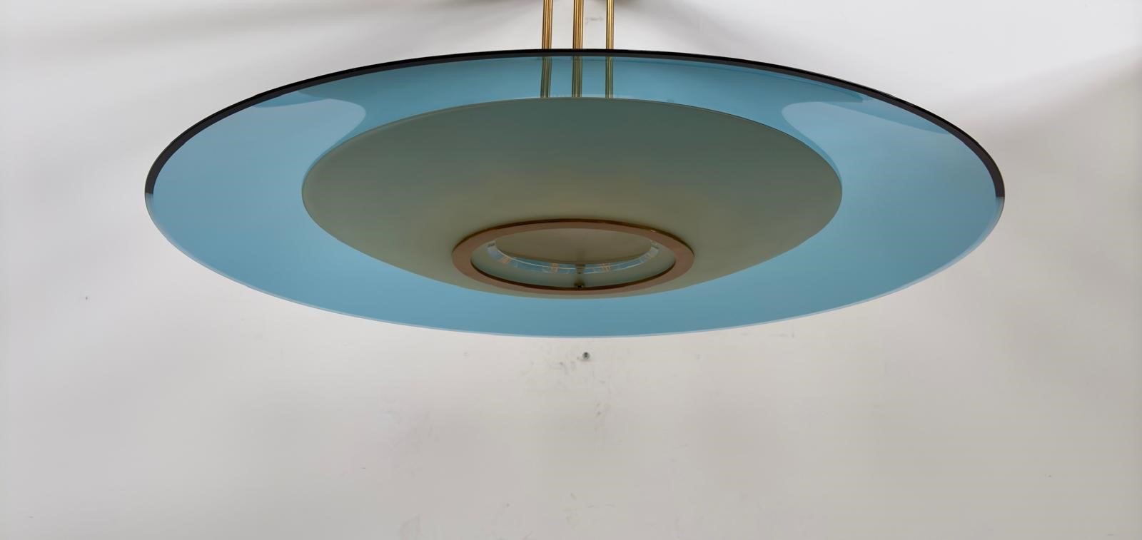 Max Ingrand - Lampada a Sospensione Mod. 1498