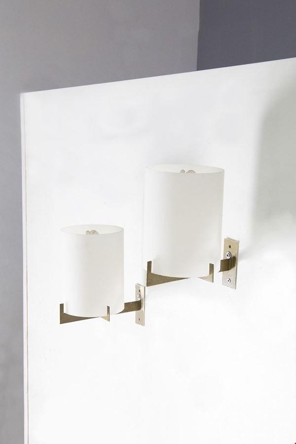 Ignazio Gardella - Pair of wall lamps