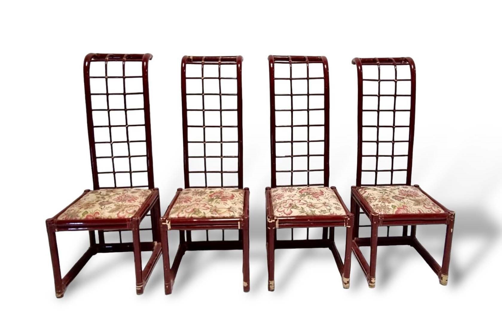 Vivai Del Sud : Set of four chairs  - Auction Summer Bid Chance - LTWID Auction House