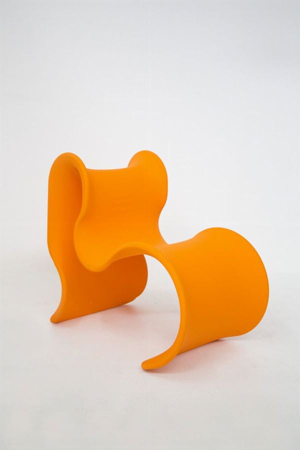 Gianni Pareschi - Orange Fiocco Armchair for Busnelli