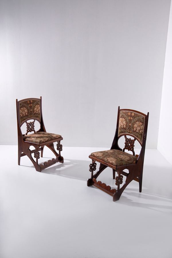 Pair of Italian Art Deco Armchair