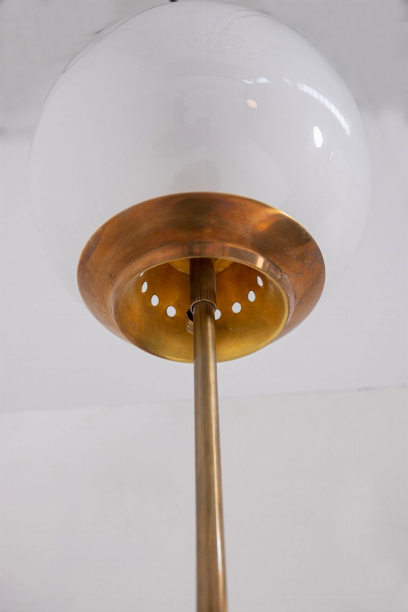 Luigi Caccia Dominioni Pair Pallone Sconces Model Lp 11