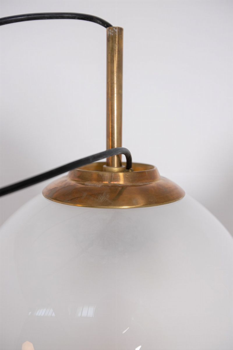 Luigi Caccia Dominioni Pair Pallone Sconces Model Lp 11