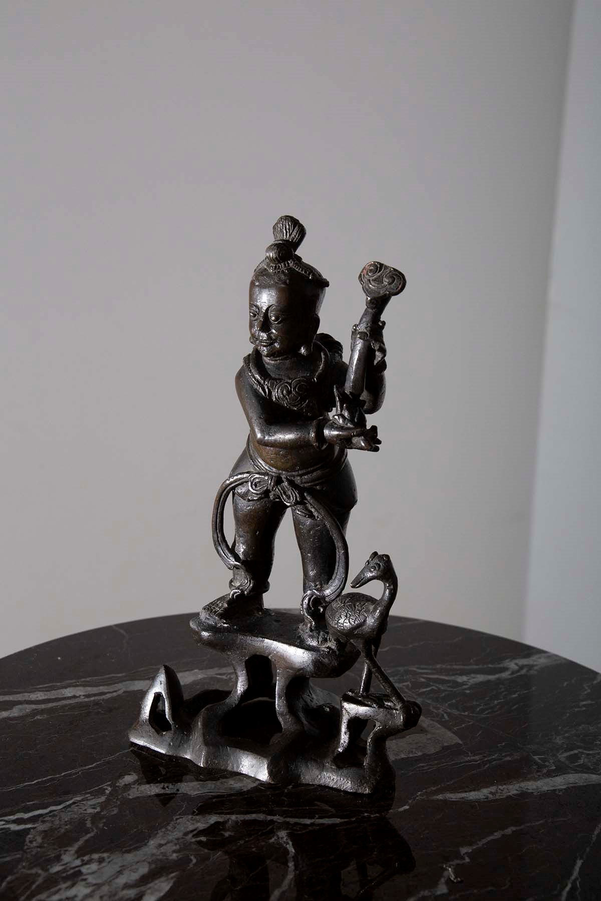 Taoist bronze figure China, Ming dynasty  (1700)  - Auction Collector Hub - LTWID Auction House