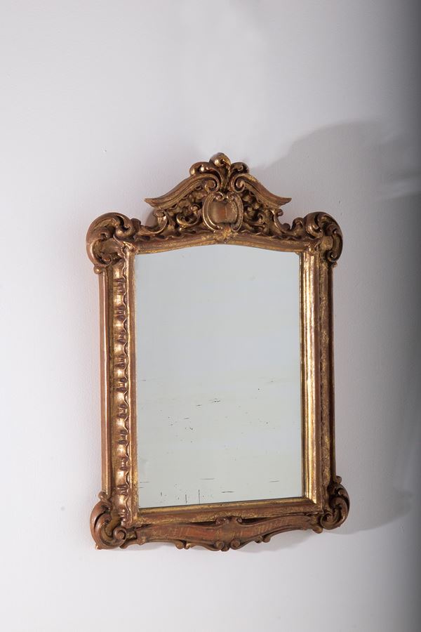 Antique Gold Leaf Mirror