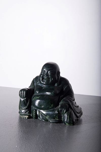 Buddai Buddha in Jada Verde