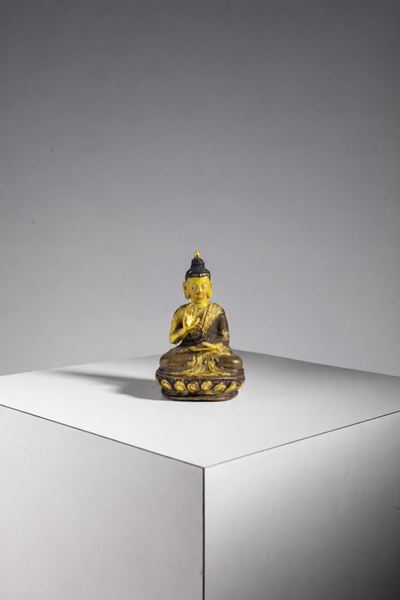 Buddha Tibetano in Bronzo