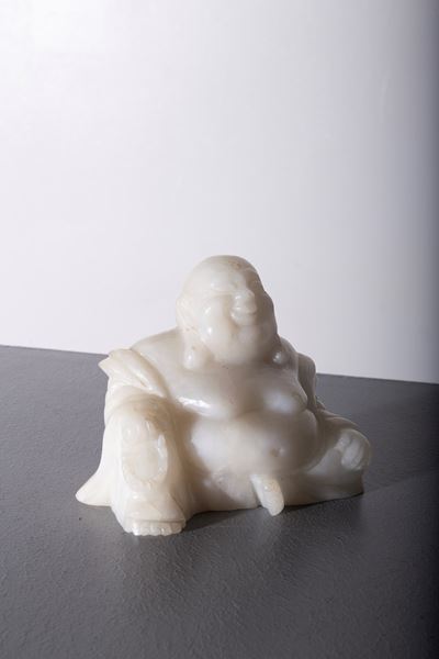 Buddai Buddha in Jada Bianca