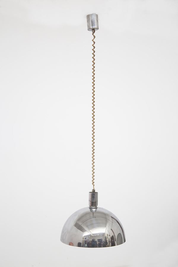 Franco Albini - Lampada da soffitto a filo marrone di Franco Albini e Franca Helg per Sirrah