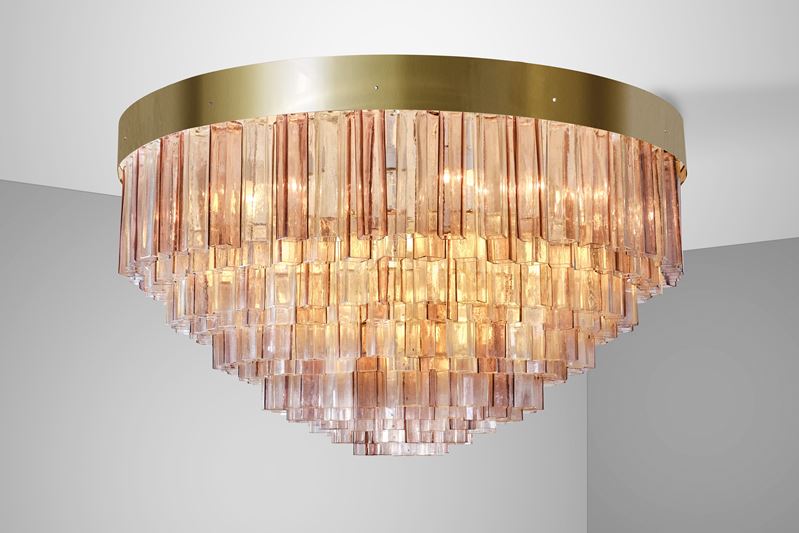 Toso Brovier - Grande Lampadario Barovier And Toso