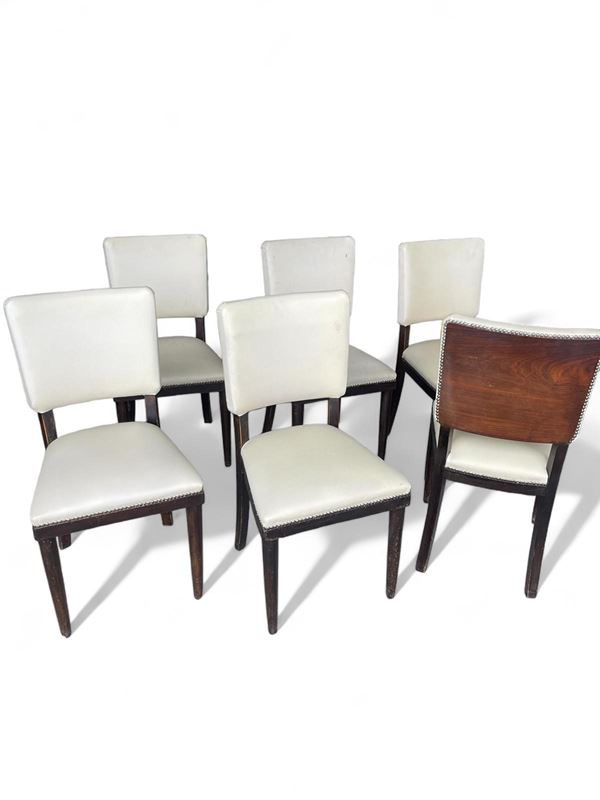 Italian Art Deco Chairs