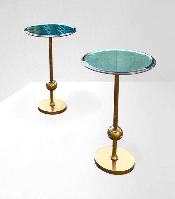 Osvaldo Borsani - Pair side tables Model T1