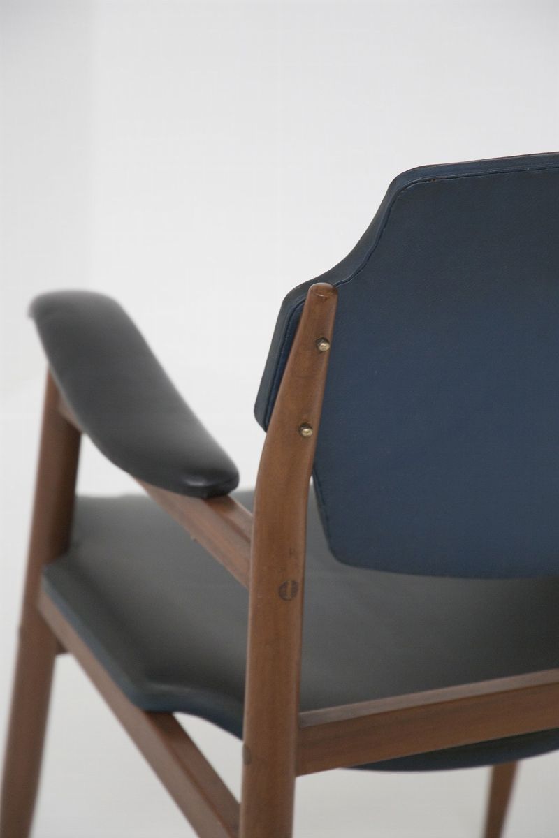Gunnar Asplund Poltrone vintage scandinave in legno