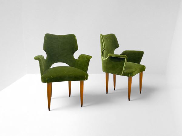 Manifattura Italiana - Pair Armchairs